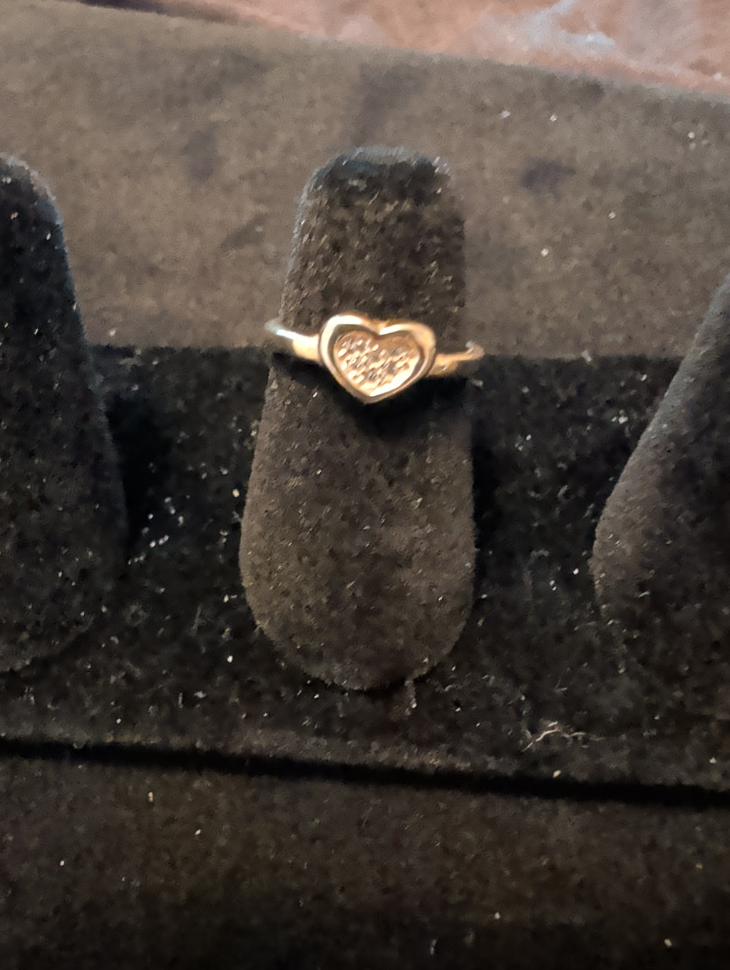 Heart-shaped toe ring. Solid 925 sterling silver.