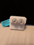 6.37ctw moissanite earrings. Between the two.