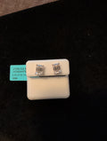4ctw (2ctw each) moissanite earrings. 925 sterling silver. Diamond tested!