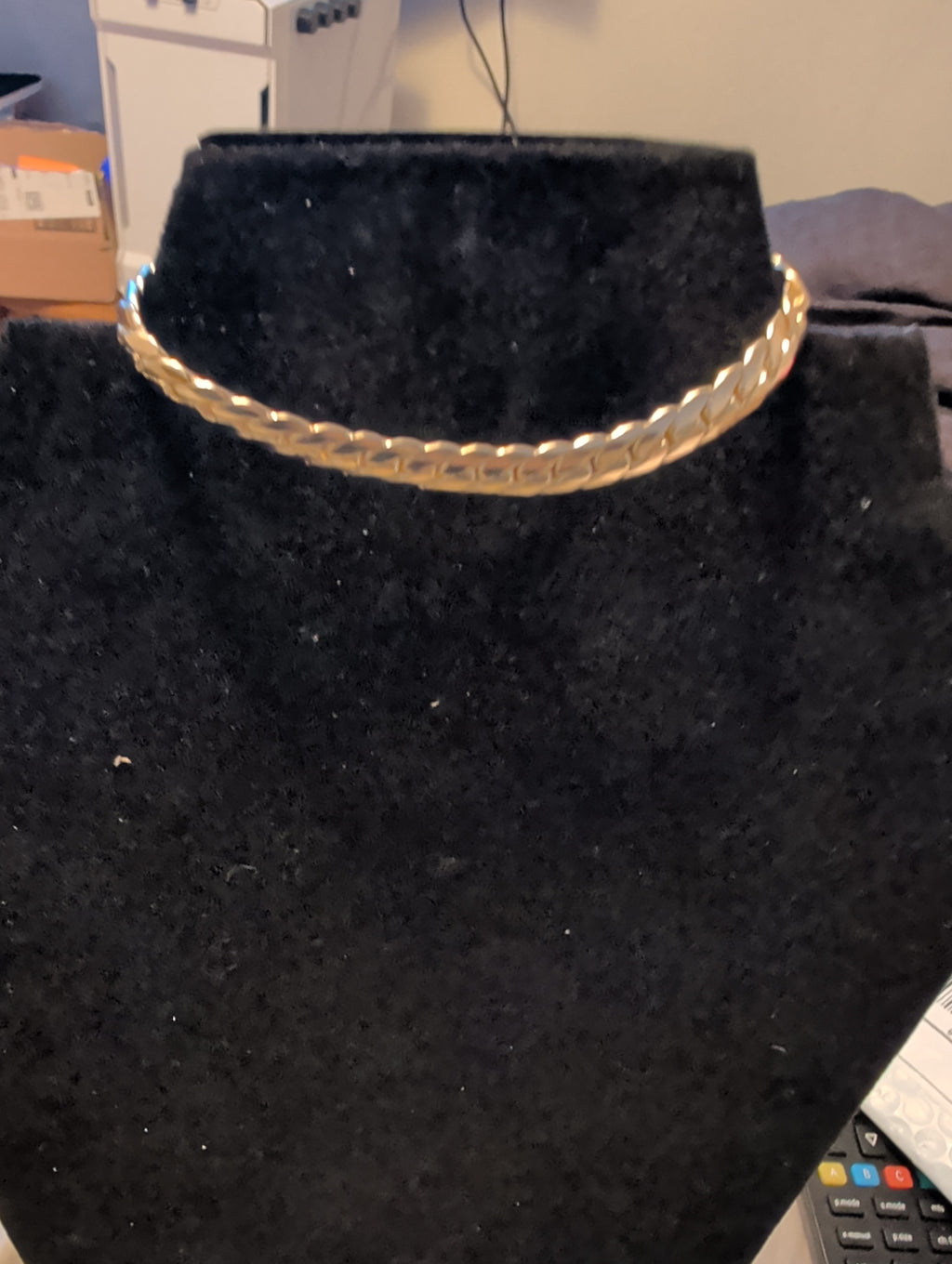10k gold-filled over brass bracelet. Beautiful piece. 8.5"
