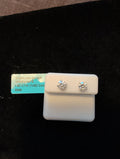 1.6ctw (0.80ctw each) moissanite earrings. 925 sterling silver. Diamond tested!