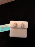 1.22ctw (0.61ctw each) moissanite earrings. 925 sterling silver. Diamond tested!
